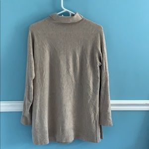 Loft mock neck sweater